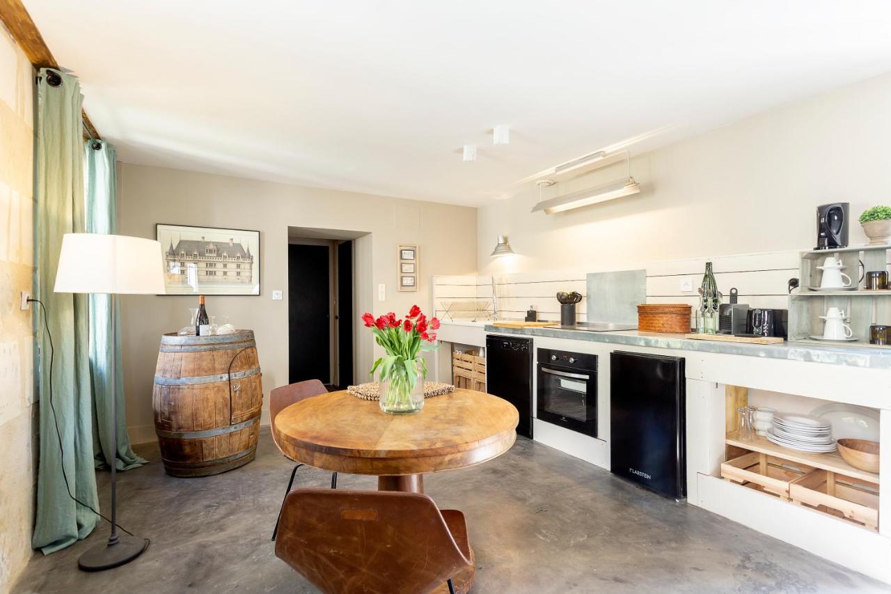 Les Terrasses Suite Et Loft De Campagne Avon-les-Roches Buitenkant foto