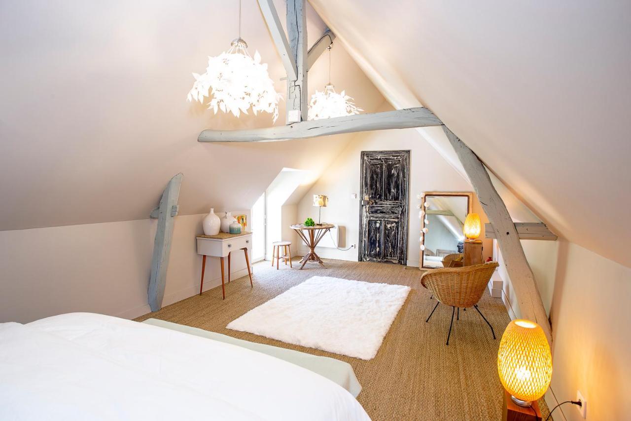 Les Terrasses Suite Et Loft De Campagne Avon-les-Roches Buitenkant foto